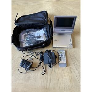 Panasonic Portable DVD/CD Player Model DVD-LV55 Video Turns On Runs Black Screen